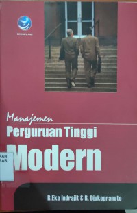 Image of Manajemen Perguruan Tinggi Modern
